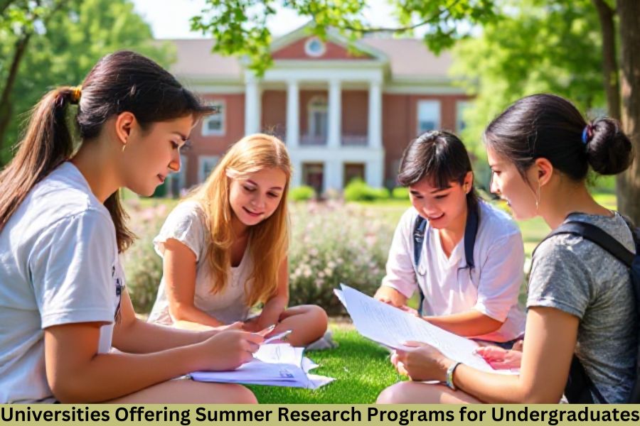 Universities Offering Summer Research Programs for Undergraduates